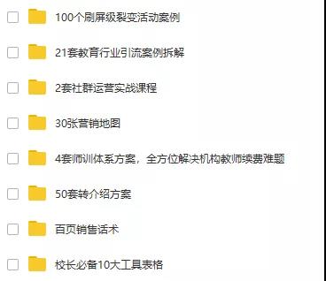 2021招生計(jì)劃 | 100+個(gè)招生方案，300+條銷售話術(shù) 第2張