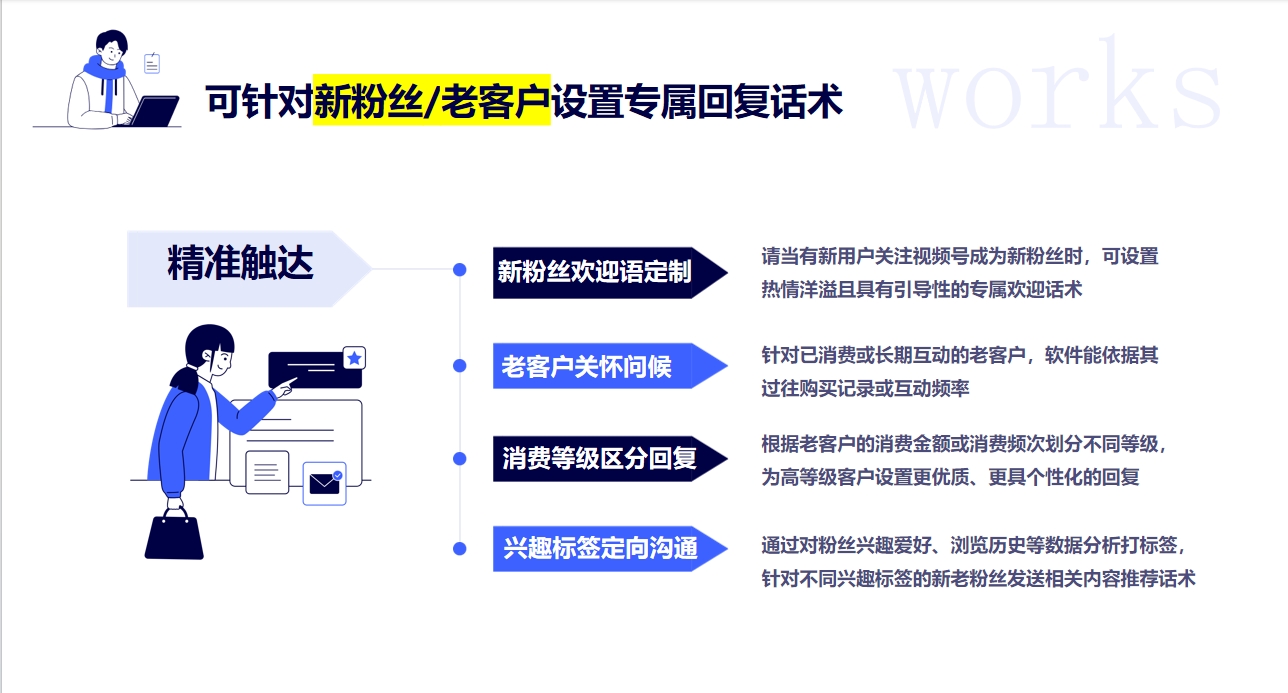 抖音客服機器人如何設(shè)置內(nèi)容顯示_智能回復(fù)界面優(yōu)化技巧 抖音智能客服 抖音私信回復(fù)軟件 第4張